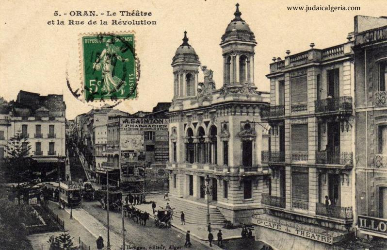 Oran le theatre 1911