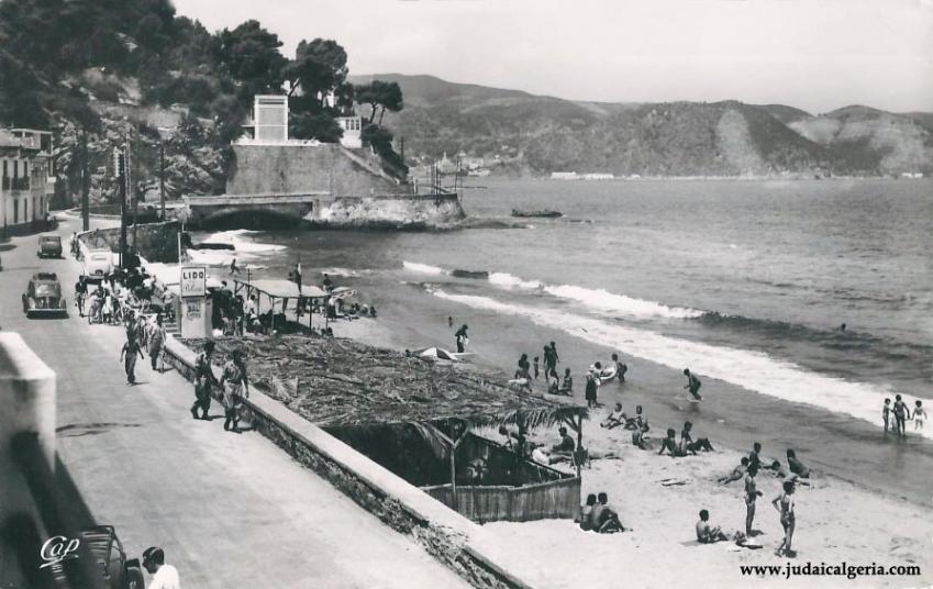 Philippeville la plage de rusicade 1956