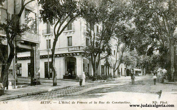 Setif hotel de france et rue de constantine