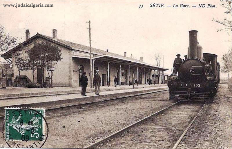 Setif la gare 1902
