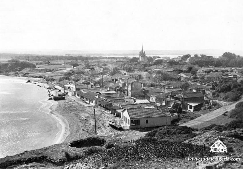 Sidi ferruch vue aerienne plage est