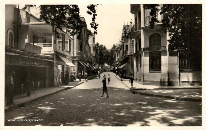 Tlemcen rue de france annees1950