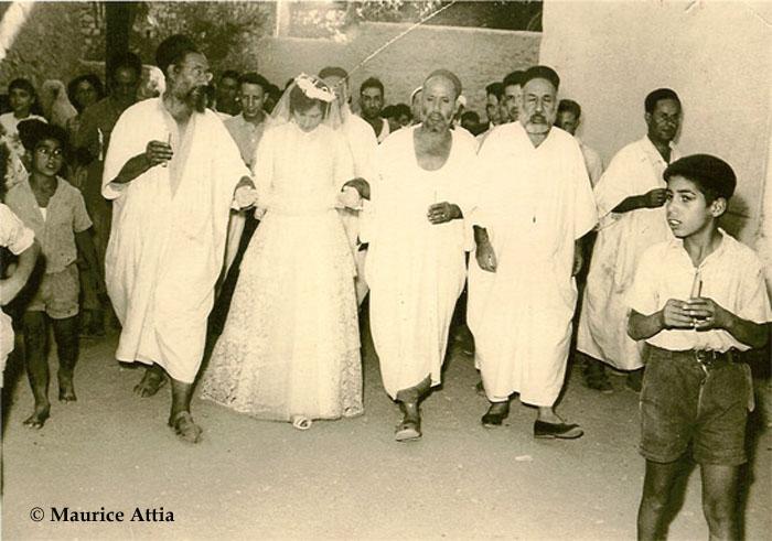 Un mariage juif a ghardaia dans les annees 61