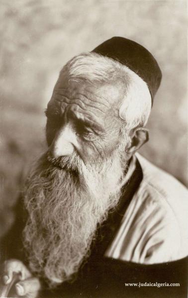 Vieil homme juif d algerie 1930